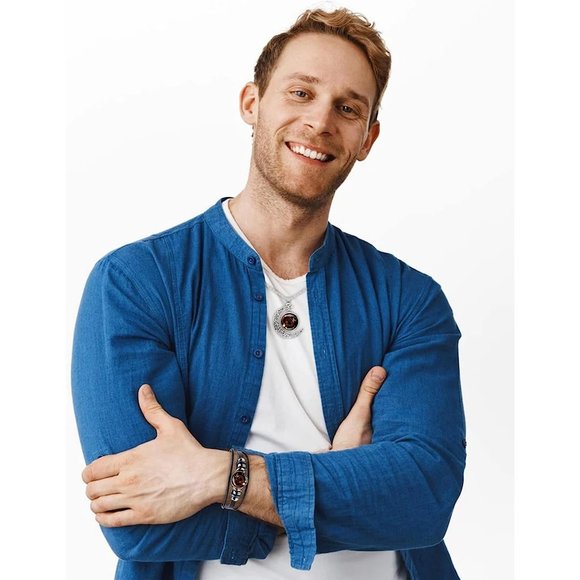 NEW Zodiac Necklace Bracelet Set for Men Gifts 12 Constellation Necklace… - Picture 4 of 4